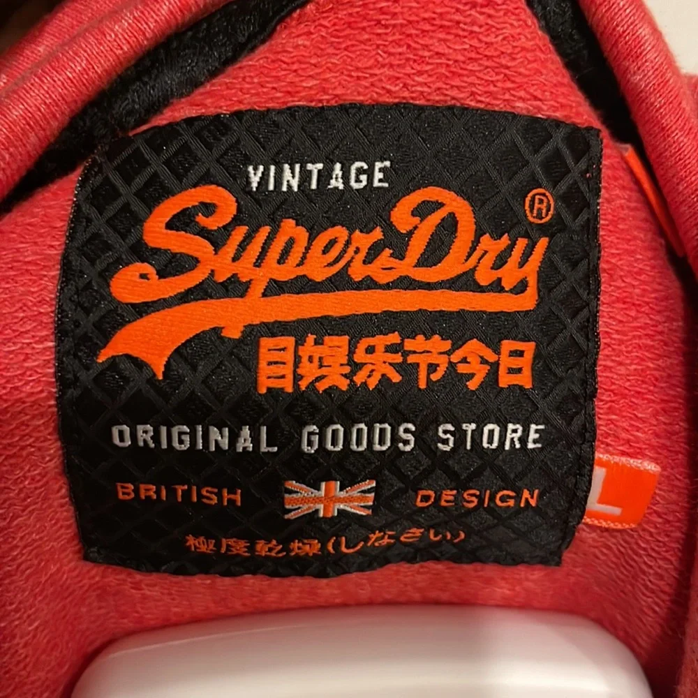 Vintage SuperDry hooded sweatshirt. - Picture 4 of 5